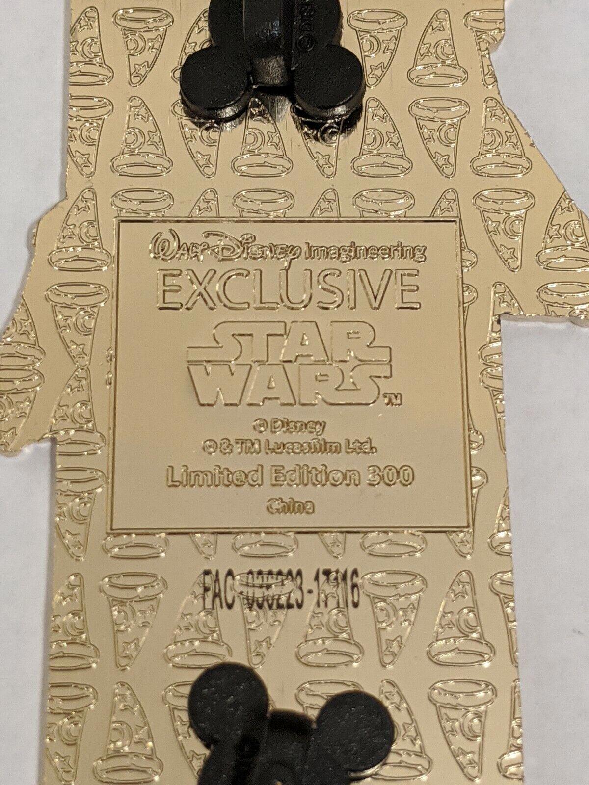 4-LOM Star Wars WDI Walt Disney Imagineering Bounty Hunters Series LE300 Pin