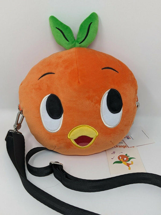 Orange Bird Harvey's Plush Crossbody Bag Disney Parks Harveys