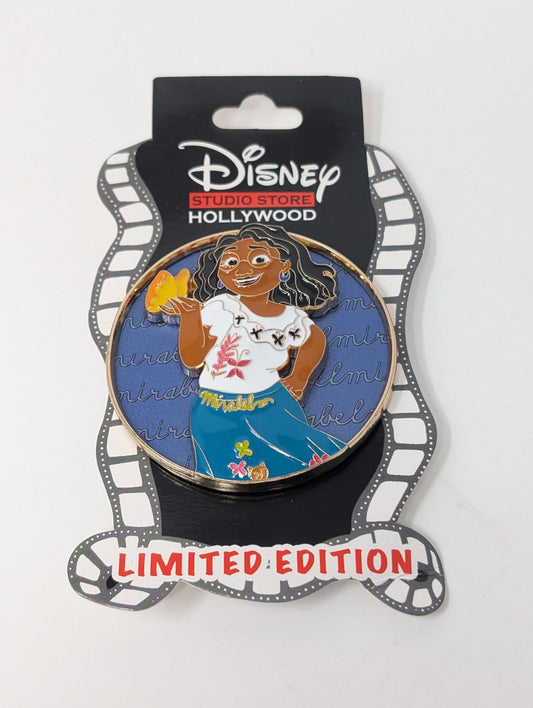 Mirabel Madrigal Cursive Cutie DSSH Disney Studio Store Hollywood Large LE Pin