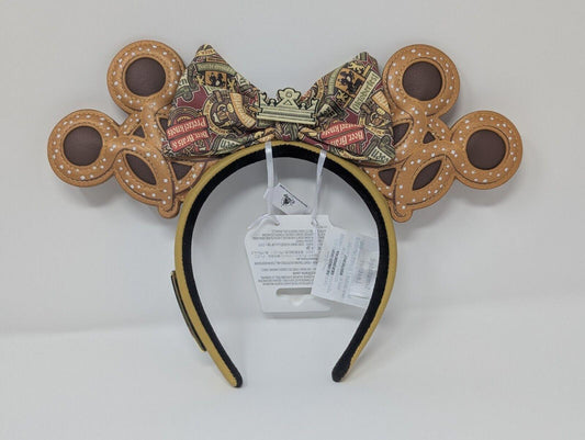 Biergarten Germany Pavilion Epcot Pretzel Mickey Icon Disney Loungefly Ears