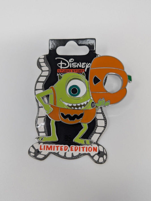 Mike Wazowski Monsters Inc Halloween DSSH Disney Studio Store LE Pin