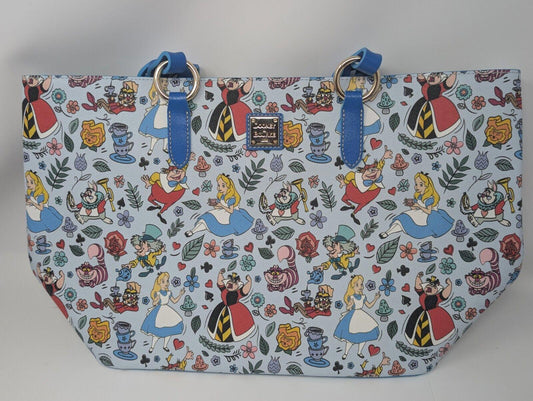 Alice In Wonderland Dooney And Bourke Tote Bag Disney Parks