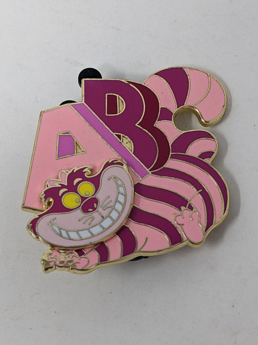 DSSH Alphabet Series 1 Cheshire Cat ABC LE 300 Alice In Wonderland Disney Pin