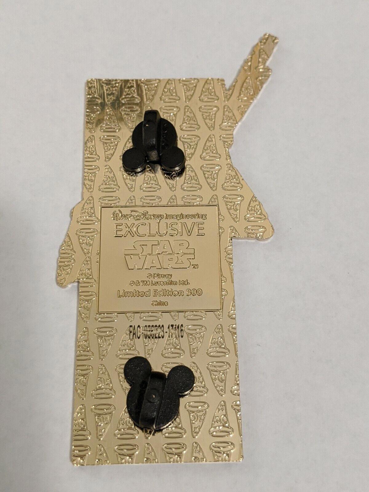 4-LOM Star Wars WDI Walt Disney Imagineering Bounty Hunters Series LE300 Pin