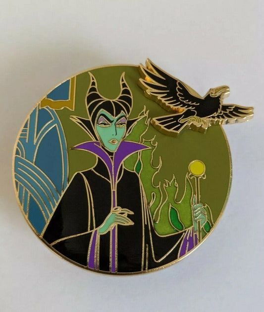 Maleficent Sleeping Beauty Dark Tales DSSH Disney Studio Store LE300 Pin