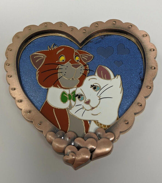 Aristocats O'Malley And Duchess Valentine's Day 2019 WDI LE250 Disney Pin