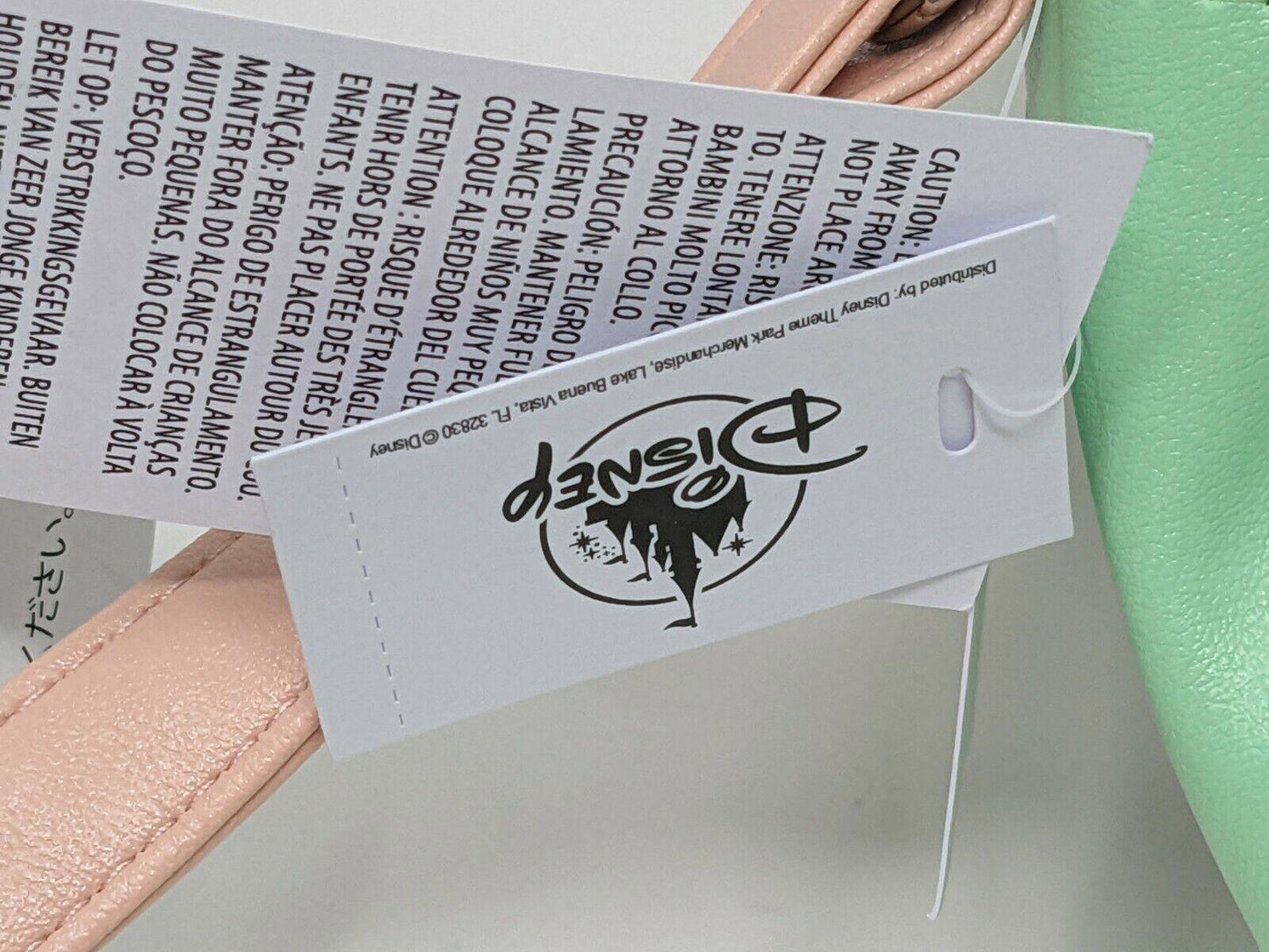 Alice in Wonderland It's Always Tea Time Faux Leather Crossbody Bag Disney Parks