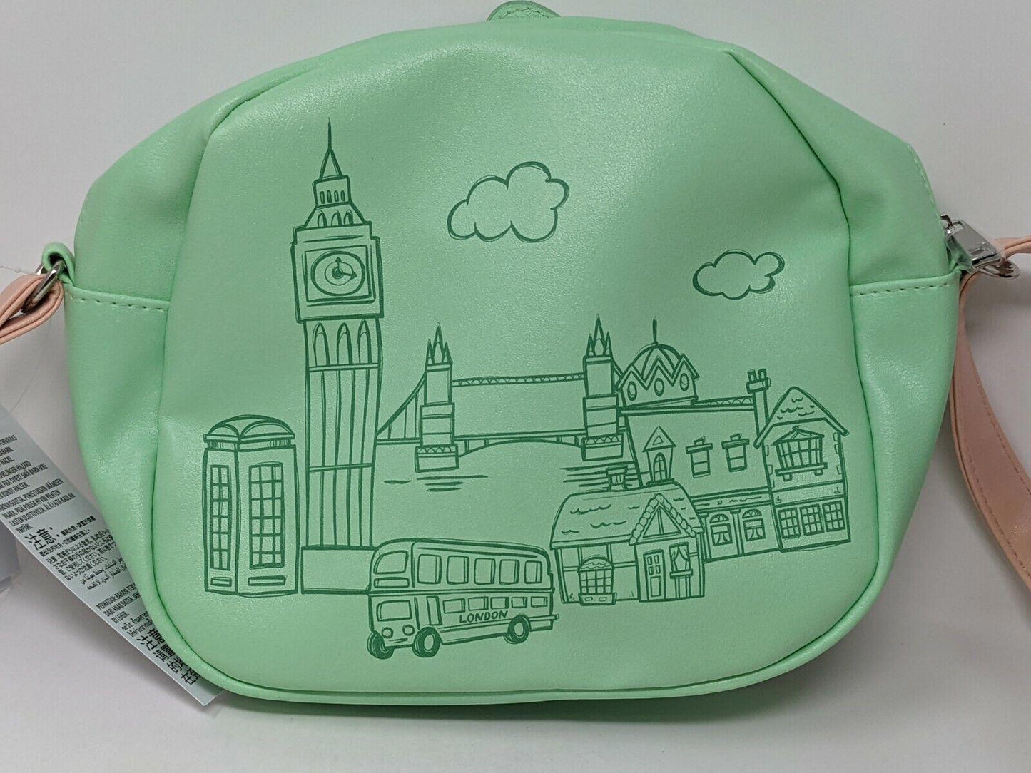 Alice in Wonderland It's Always Tea Time Faux Leather Crossbody Bag Disney Parks