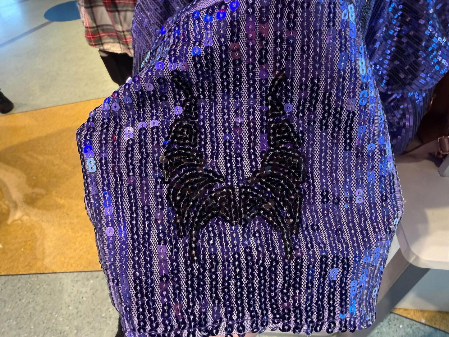 Maleficent Disney Her Universe Sequined Top T-Shirt