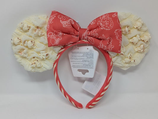 Popcorn Disney Snacks Minnie Bow Ears Headband