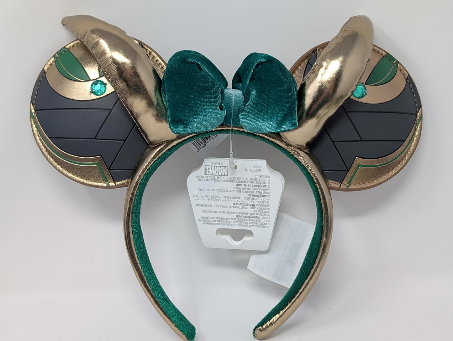 Loki Marvel Disney Parks Mouse Bow Ears Headband