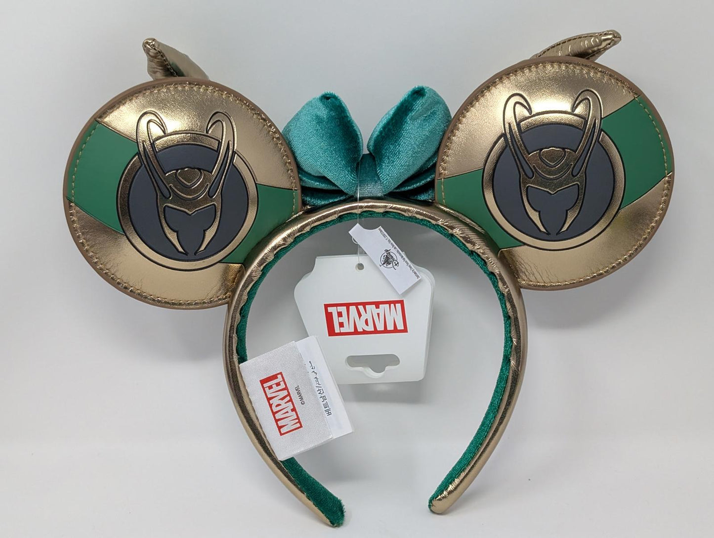 Loki Marvel Disney Parks Mouse Bow Ears Headband
