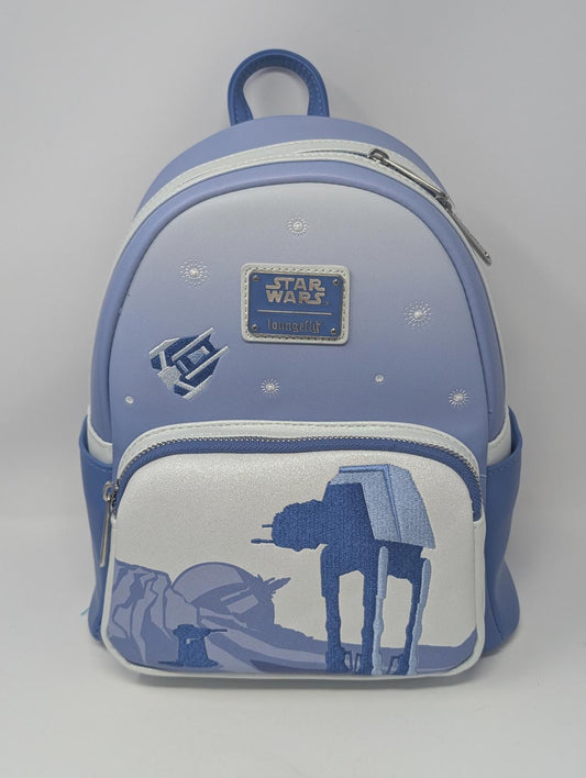 Battle of Hoth Star Wars AT-AT Disney Loungefly Mini Backpack