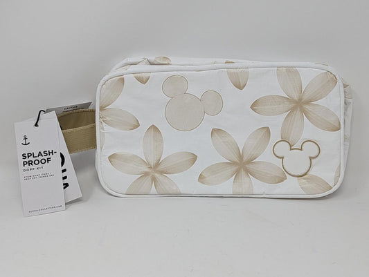 DisneySPA ALOHA Collection Mickey Mouse Icon Spash-Proof Dopp Kit Toiletry Bag