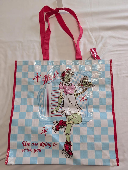 Mels Drive In Universal Halloween Horror Nights Reusable Tote Bag