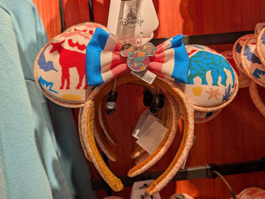 Animal Kingdom Tree Of Life Circle Disney Parks Minnie Mouse Bow Ears Headband