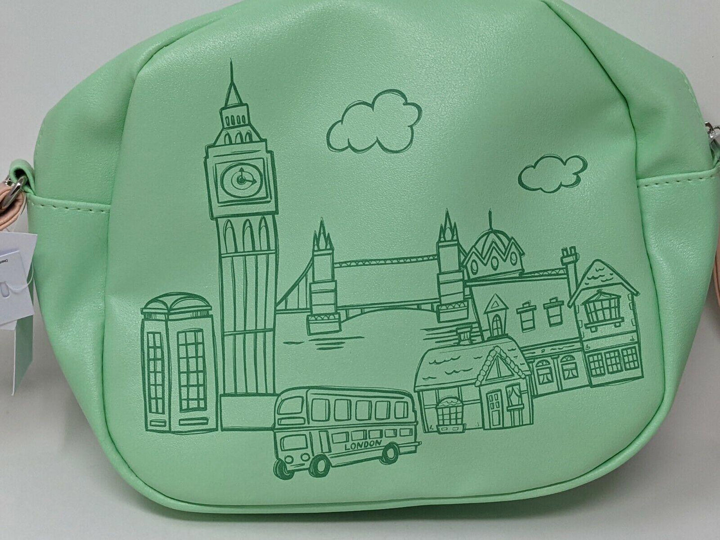 Alice in Wonderland It's Always Tea Time Faux Leather Crossbody Bag Disney Parks