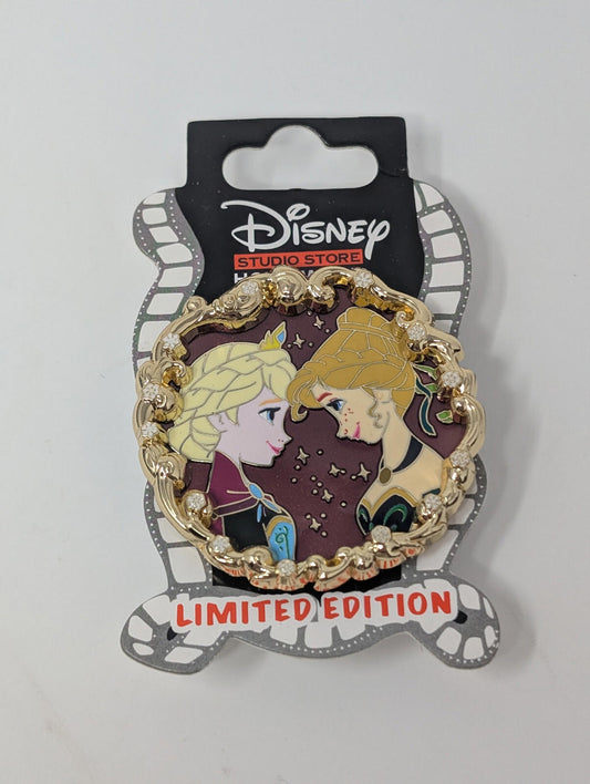 Anna Elsa Frozen DSSH Disney Studio Store Hollywood LE Pin