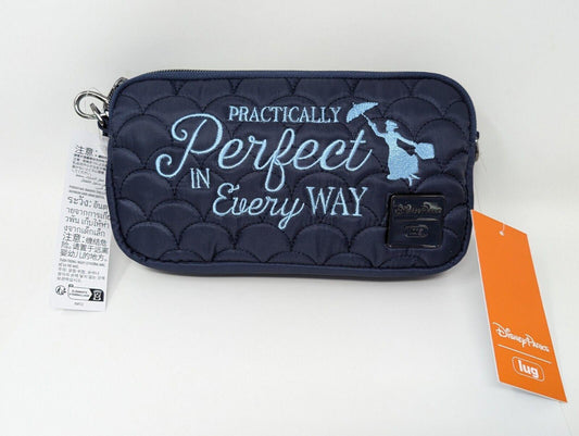Mary Poppins Practically Perfect UK Pavilion Epcot Lug Crossbody Bag Disney